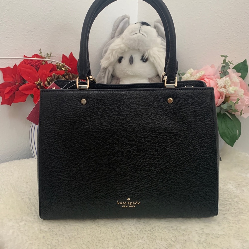 KATE SPADE LEILA MEDIUM TRIPLE COMPARTMENT SATCHEL